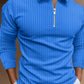 Men's Slim-fit Polo Strip Shirt