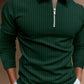 Men's Slim-fit Polo Strip Shirt