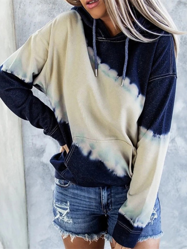 Women's Tie Dye Fleece Hoodie