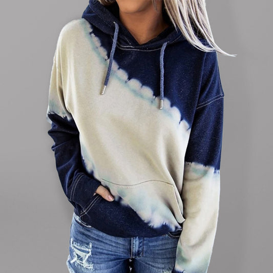 Women's Tie Dye Fleece Hoodie